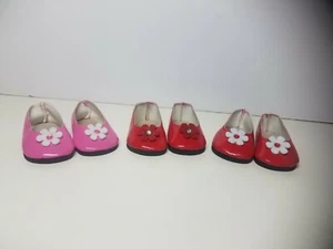1 SET NEW Easter Christmas Valentine Party July Shoes fit 18" American Girl Doll - Picture 1 of 24