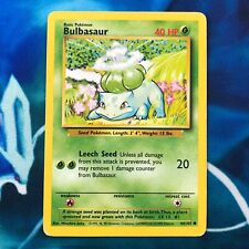 Bulbasaur - 44/102 - Base Set 1999 - Pokemon Card - MP