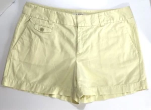 ANN TAYLOR LOFT Original Straight Through Hip & Thigh Yellow shorts size 6 - Picture 1 of 5