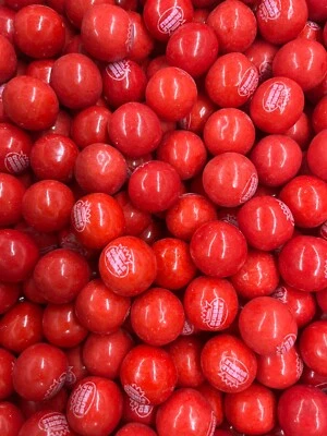 Dubble Bubble Hot Chew Cinnamon Gumballs 3 Pounds Free Shipping