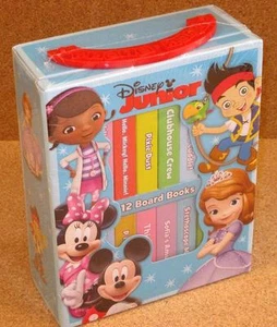 Disney Junior My First Library Box Set of 12 Board Books NEW Ages 10 Months+ - Imagen 1 de 1