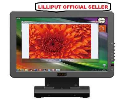 LILLIPUT 10.1 " 16: 9 Fa1011-np/C 1024x600 HDMI, VGA Eingang Mit Komposit - Bild 1 von 3