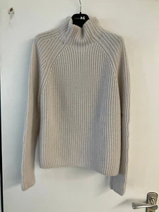 Hemisphere Pullover Patenstrick Turtleneck Cashmere Gr. S - Bild 1 von 4