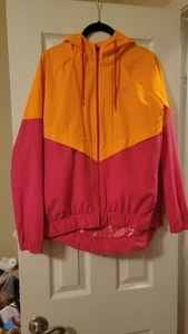FILA Sport Orange & Pink Windbreaker Jacket Women’s Size M - Picture 1 of 11