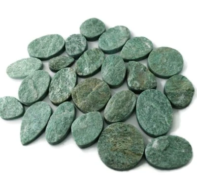 Natural Green Aventurine Mix Shape Free Size Druzy Loose Gemstone For Jewelry - Image 1 of 4