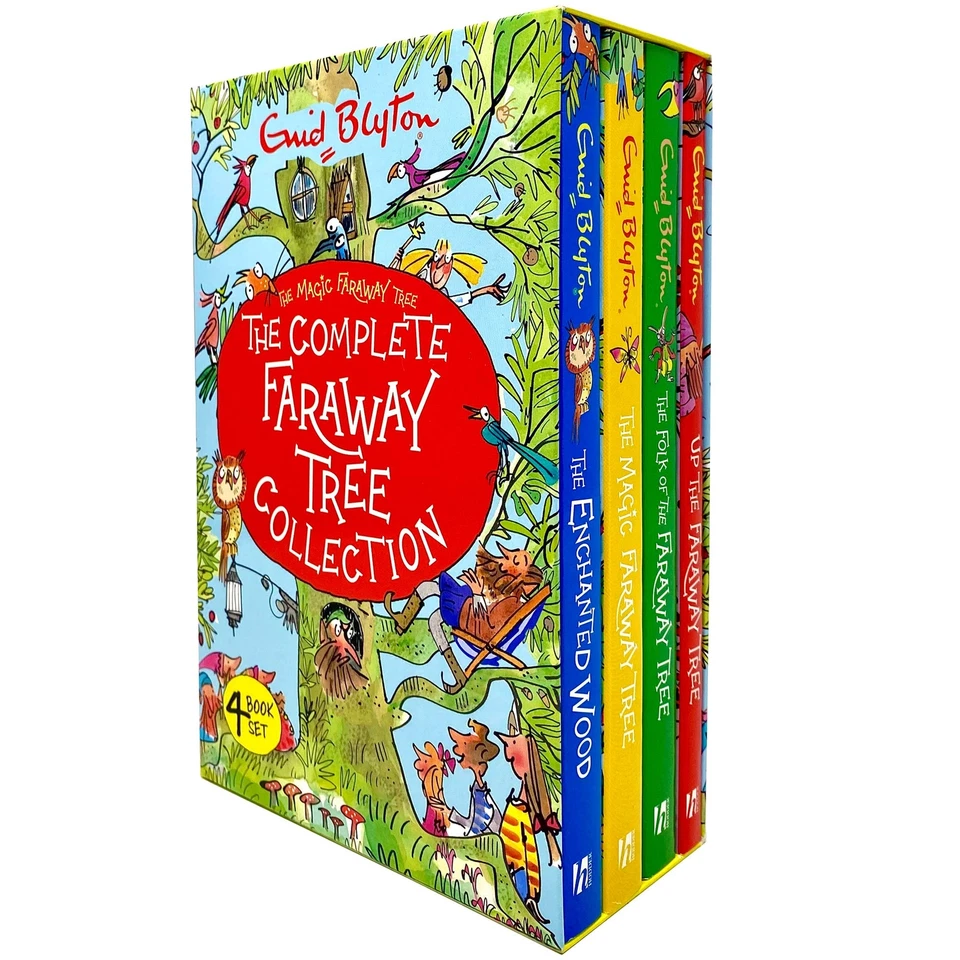 The Complete Magic Faraway Tree Collection 4 Books Box Set by Enid Blyton Up The - Image 1 of 1