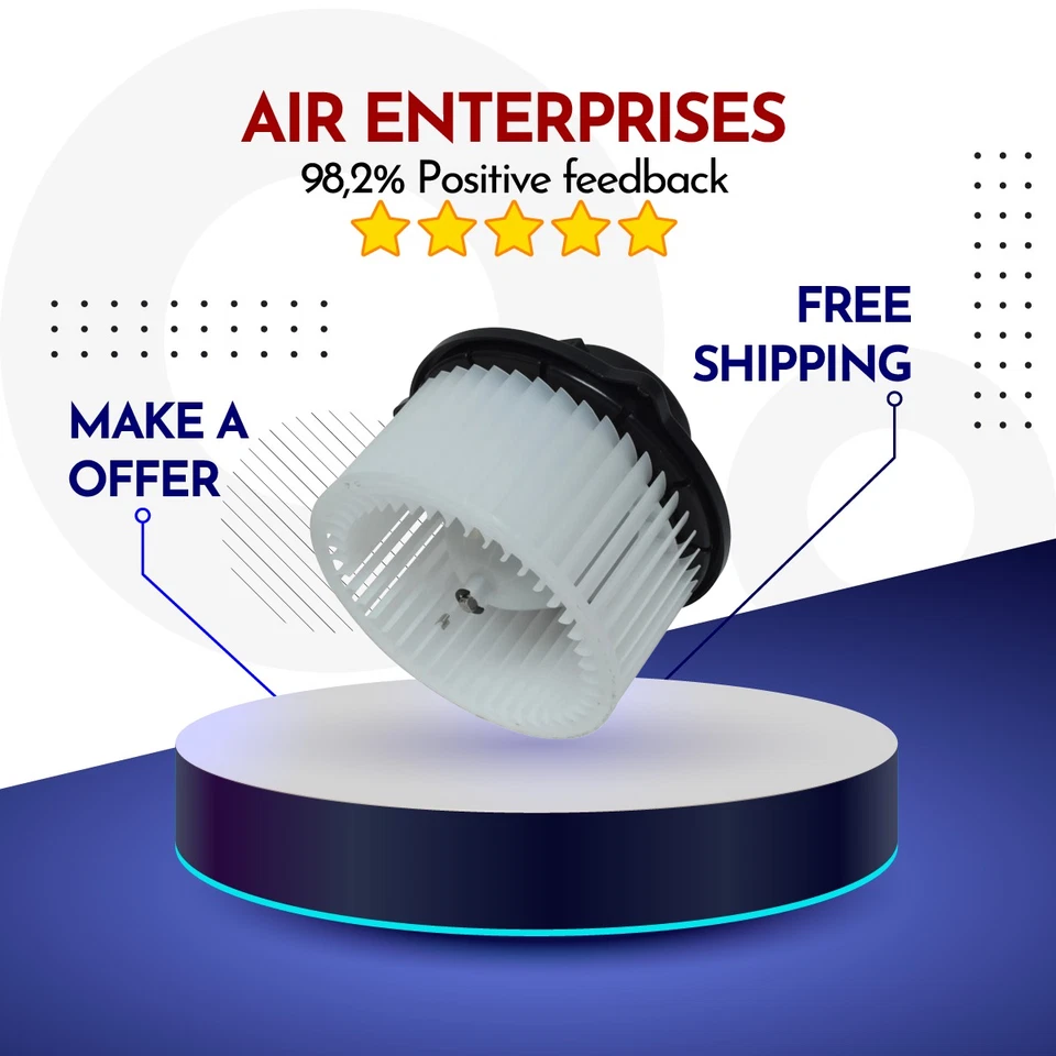 Motor soplador CA compatible con Hyundai Elantra 07-10; Equus 11-13; Genesis 09-13 Foto 1 de 1