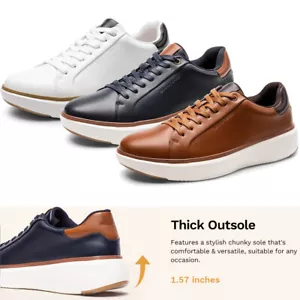 Men's Fashion Sneakers Outdoor Daily Casual Breathable Shoes Size 8-13 - Picture 1 of 24