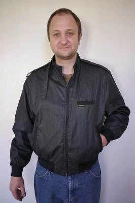 Abrigo Chaqueta De Colección Años 80 Montgomery Ward Café Corredor Negro Para Hombre M Foto 1 de 4