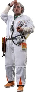 Hot Toys Movie Masterpiece Back to the Future Dr.Emmett Brown 1/6 Scale Figure - Picture 1 of 5
