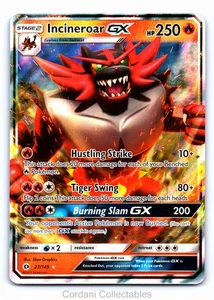 Incineroar GX 27/149 - Sun & Moon Base Set - Pokemon Card - Near Mint - Picture 1 of 2