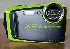 Fujifilm FinePix XP120 Shock & Waterproof WLAN Digitalkamera Black/Lime Workin - Bild 1 von 10
