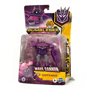 Transformers Action Figure Bumblebee Wave Cannon Cyberverse Adventures - Picture 1 of 7