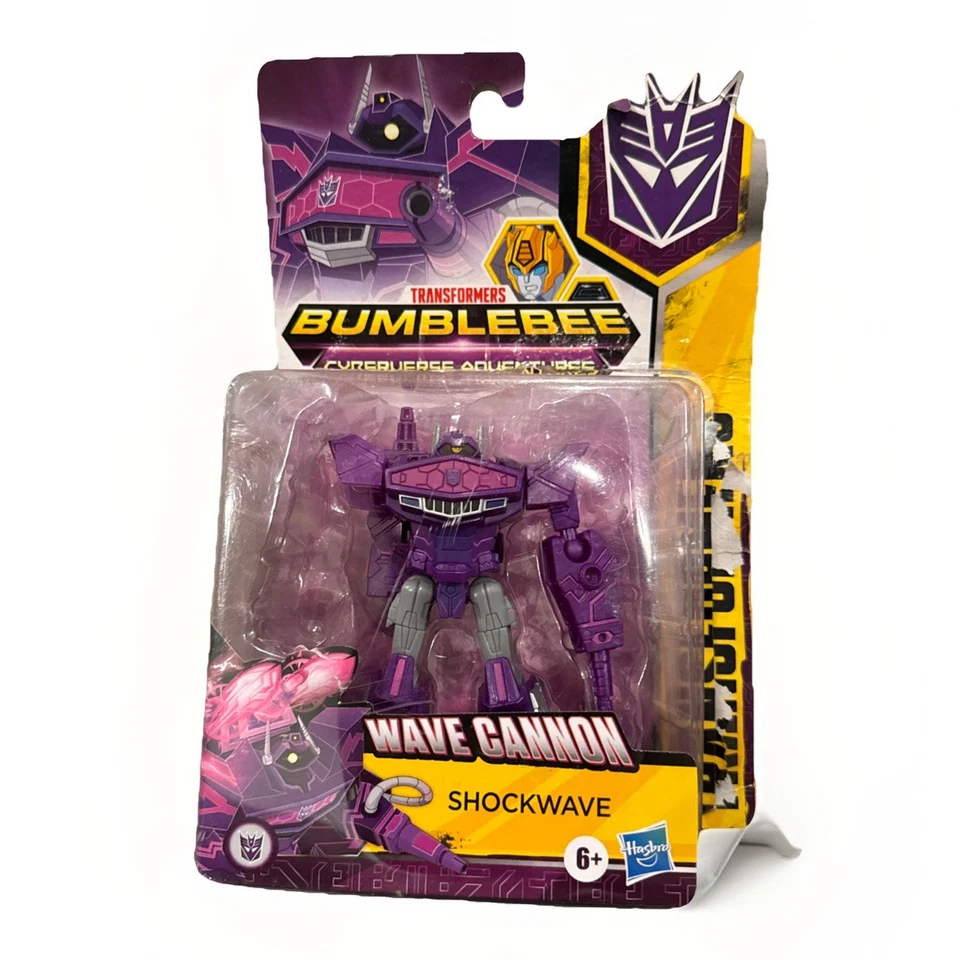 Transformers Action Figure Bumblebee Wave Cannon Cyberverse Adventures - Image 1 of 4