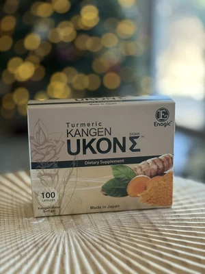 Cápsulas multivitamínicas orgânicas Enagic Turmeric Kangen Ukon - NOVA CAIXA 2025 - Imagem 1 de 2