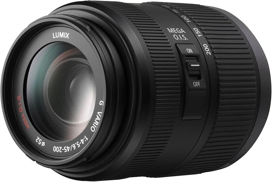 Lente Panasonic Lumix G Vario 45-200 mm f/4,0-5,6 OIS *MUY BUENA* H-FS045200 Foto 1 de 2