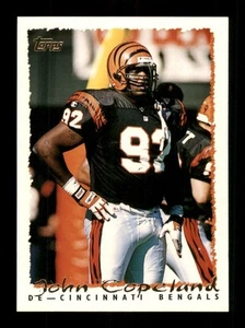 John Copeland 92 Bengals Football 1995 Topps 407 Sports Trading Card - Picture 1 of 2