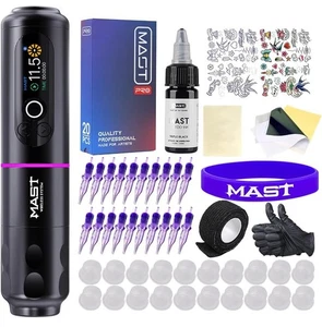 Mast Archer2 Tattoo Kit, Wireless Tattoo Gun Pen Machine Kit, Complete Tattoo... - Bild 1 von 6