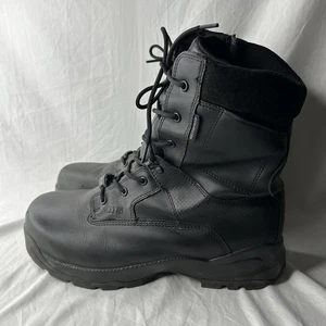 5.11 Tactical ATAC Shield 8" Side Zip Composite Toe Stiefel schwarz Größe 13 - Bild 1 von 7