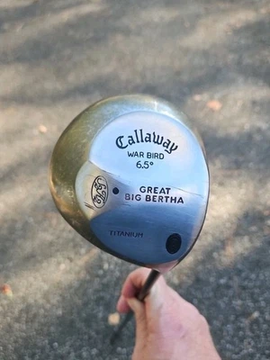 Callaway Great Big Bertha War Bird 6.5* Titanium RH Graphite Needs New Grip - Image 1 of 4