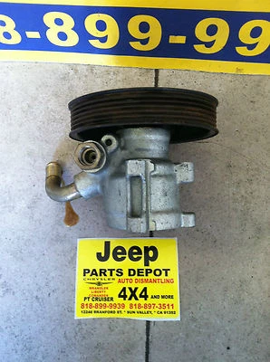Jeep Wrangler 1991-2002 y Cherokee 1991-2001 bomba de dirección asistida 2,5 L 4 cilindros OEM Foto 1 de 4