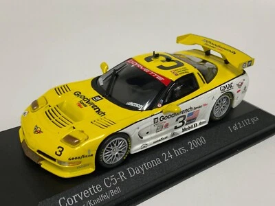 1/43 MINICHAMPS Chevrolet Corvette C5R From 2000 24 Di Daytona AC4 001403 CS658 - Immagine 1 di 4