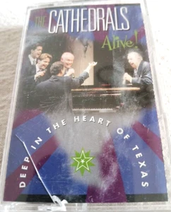 THE CATHEDRALS - ALIVE! DEEP IN THE HEART OF TEXAS - Southern Gospel - CASSETTE - Picture 1 of 2