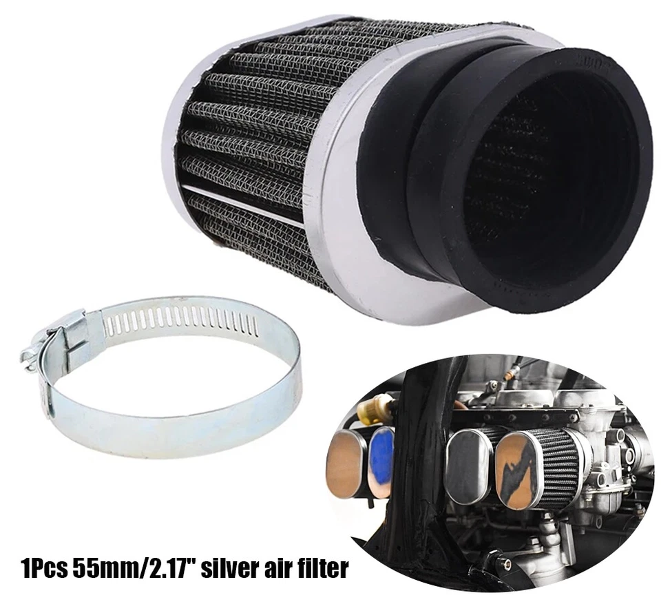 Limpiador de filtro de aire de carburador de motocicleta cápsula de admisión de aire para motocross Foto 1 de 4