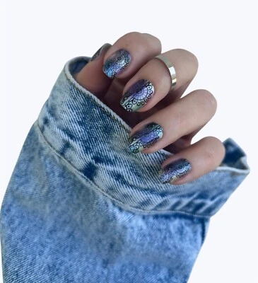 Nagelfolie selbstklebende Nagelfolie Nailwraps, - Bild 1 von 4