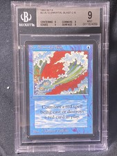 Blue Elemental Blast - BGS 9.0 #11824059 Graded - Beta - MTG Seattle