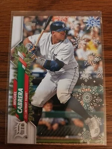 Miguel Cabrera 2020 Topps Holiday #HW129 - Picture 1 of 2
