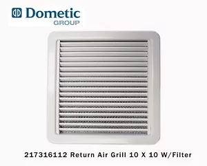 Dometic 217316112 9108549185 V10X10 PG-RF, RETURN-AIR W/ FRAME & FILTER - Bild 1 von 1