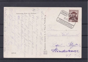 Bellissimo timbro scatola stazione Semmering viaggiato su cartoncino 18.IX.1934 - Foto 1 di 2