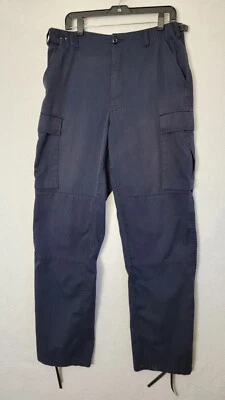 Elbeco TekTwill Size Medium Long Response Tactical Cargo Pants Navy Blue  - Image 1 of 4