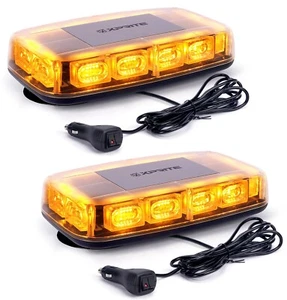 Paquete de 2 luces estroboscópicas LED para automóvil camión en la azotea seguridad de emergencia baliza intermitente - Imagen 1 de 8