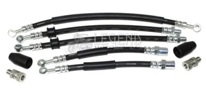Suzuki GT750 Front Brake Hose Kit / Kettle Pipes Gt 750 L M B A -- C5-06 - Picture 1 of 3