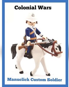 Figurine PLAYMOBIL Custom WWII Soldat Luger Panzer - Seconde Guerre Mondiale - Main Peinte