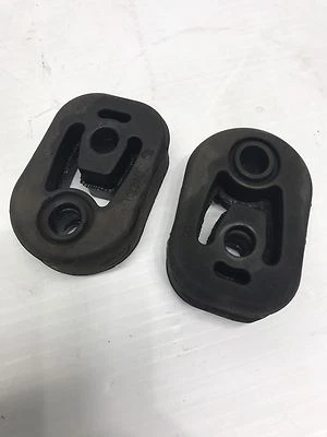 05 06 07 08 MERCEDES BENZ R171 SLK350 TUBO DE ESCAPE CONJUNTO DE MONTAGENS DE BORRACHA MÉDIA PAR - Imagem 1 de 4