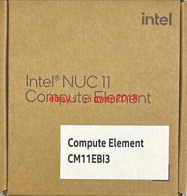 Intel BKCM11EBI38W CM11EBI38W NUC 11 Compute Element i3-1115G4 Processor NEW - Image 1 of 2