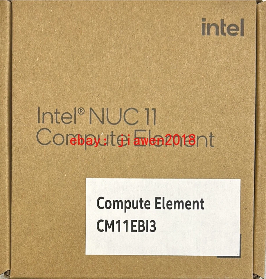 Intel BKCM11EBI38W CM11EBI38W NUC 11 Compute Element i3-1115G4 Processor NEW - Image 1 of 2