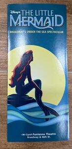 Anuncio de folleto musical de Broadway Little Mermaid Disney - Imagen 1 de 2