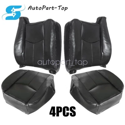 For 2003-2006 Chevy Silverado 1500 2500 Front Seat Covers NO Armrest Dark Gray Foto 1 de 4