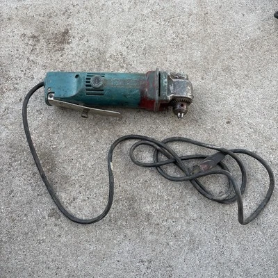 Vintage Makita Right Angle Drill Blue Works! - Image 1 of 4