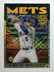 2021 Topps Chrome #86TC-82 David Wright Silver Pack ‘86 Topps Mojo Prizm - Picture 1 of 6