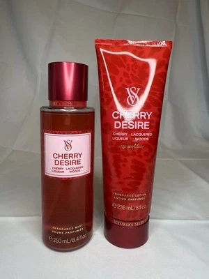 Cherry Desire Victoria’s Secret Body Bundle Limited Edition New - Image 1 of 3