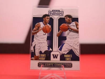 2016-17 Panini Contenders Draft Picks - CC 2 Dejounte Murray Marquese Chriss RC - Image 1 of 2
