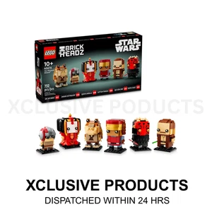 LEGO Star Wars Brickheadz Set 40676 The Phantom Menace 25th Anniversary Edition - Picture 1 of 9