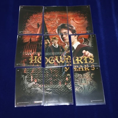 Harry Potter Prisoner of Azkaban 2004 Artbox Puzzle Insert Card Set R1 - R9 - Image 1 of 4