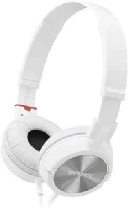 Sony Walkman Headphones Overhead stereo White MDR-ZX300 monitor - Picture 1 of 3