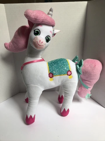 Nickelodeon Nella The Princess Knight Trinket Plush Unicorn Large Cover